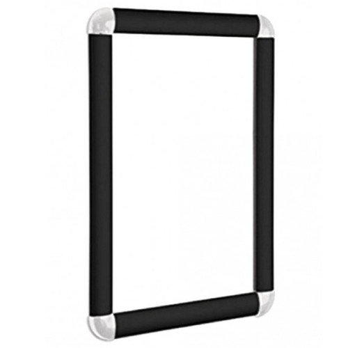 Black snapframes clip poster - black,
