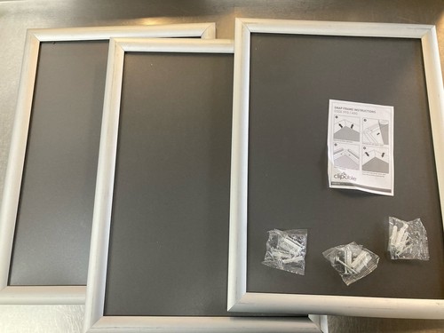 Silver snap frames poster - frames,