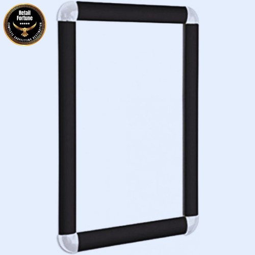 Black snap frame - black,