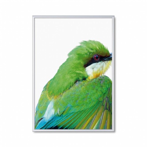 Silver chrome poster - silver,